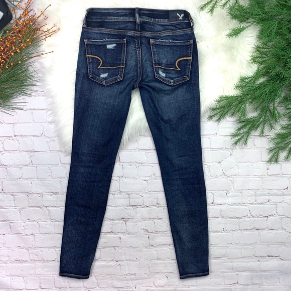 🚫SOLD! 👖NWOTI•AEO🦅•I Destroyed Superlow Jegging - Picture 5 of 8